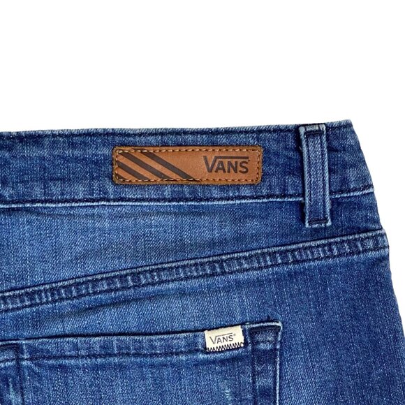 Vans Vintage Mini Denim Jean Shorts Size 13 - Picture 3 of 6